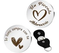 Regalo Amica Portachiavi Portafortuna Regalo Maestre Fine Anno Fidanzato Regalo Migliore Amico Portafortuna Da Regalare Regalo Laurea Io Sono Sempre Con Te Regalo Donna Uomo Regalo Mamma Natale