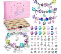 Regalo Bambina 5 6 7 8 9 10 Anni; Kit Braccialetti Fai Da Te Bambina; Giochi Bam