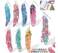 Regalo Bambina 6 7 8 9 10 11 Anni, Diamond Painting Segnalibro Giochi Bambina 6-7-8-9-10 Anni Femmina Lavoretti Creativi per Bambini Idee Regalo Ragazza Maestra Regali Bambina 5-12 Anni DIY Kit