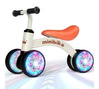 Regalo Bambini 1-2 Anni: Bicicletta Senza Pedali con Ruote Luminose! Giocattolo - Prima Bici per Neonati, Ideale per Compleanno o Natale