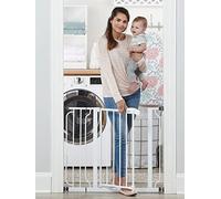 Regalo Cancello Walk Thru Easy Step, bianco, adatto a spazi tra 29" e 37,5" di larghezza e 30" di altezza