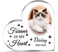 Regalo commemorativo per la perdita del gatto, targa commemorativa in acrilico per animali domestici, regalo di simpatia per ricordare il lutto del cane, in memoria del ricordo del cane