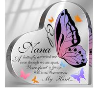 Regalo commemorativo per la perdita della nonna, ricordo in acrilico, regalo di simpatia per la perdita della nonna, in memoria di una persona cara, cartello decorativo per lutto