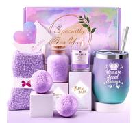 Regalo Compleanno Amica, Regalo Compleanno Donna Originale San Valentino, Festa della Mamma, Natale 8PCS Idee Regalo Set Include Tazza Termica Mamma Moglie Figlia Fidanzata Collega