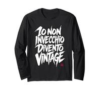 Regalo Compleanno Divertente Non Invecchio Divento Vintage Maglia a Manica