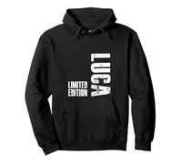 Regalo con Nome Luca - Limited Edition Luca Felpa con Cappuccio