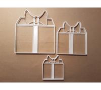 Regalo Confezione Fiocco Natale Forma Biscotti Taglierino Dough Ripieno Timbro