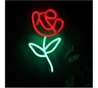Regalo creativo per insegne al neon Per lampada al neon per Rosa Fiore per insegna per dimmerabile alimentato
