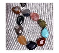 Regalo curativo Rappa d'acqua in pietra naturale CRISTALLO SCIATO COWADAS SEMIFINATI PER GIOIELLI FARE ACCESSORI PER BRACCIALI COLLANA FAI DA TE PER LA meditazione Chakra Reiki Balancio