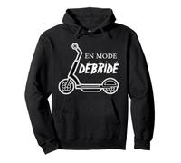 Regalo da Uomo Donna Rider Trottinette elettrica. Debridé Felpa con Cappuccio