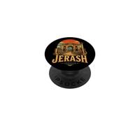 Regalo da viaggio vintage a Jerash Jordan PopSockets PopGrip Adesivo