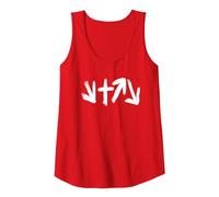 Regalo del Cristianesimo Che è venuto Morto Rose tornerà di Nuovo Canotta, Donna, Rosso, XXL