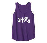 Regalo del Cristianesimo Che è venuto Morto Rose tornerà di Nuovo Canotta, Donna, Viola, XL