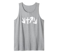 Regalo del Cristianesimo Che è venuto Morto Rose tornerà di Nuovo Canotta, Uomo, Grigio Melange, L