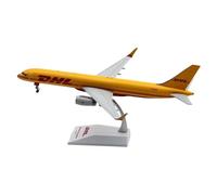 Regalo Di Aereo Da Collezione In Lega 1:200 Per DHL Air Boeing B757-200 Diecast Aircraft Jet Model G-DHKS Con Supporto