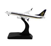 Regalo Di Aereo Da Collezione In Lega 1:400 Per Modello Di Jet Aereo Pressofuso Singapore Airlines Boeing B737-8MAX