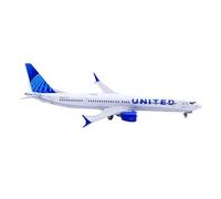 Regalo Di Aereo In Lega NG Modello In Scala 1:400 Per United Airlines "StarAlliance" Boeing B737 MAX10 Modello Di Aereo Pressofuso