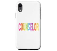 Regalo di apprezzamento del consulente scolastico per il primo giorno di scuola Custodia per iPhone XR