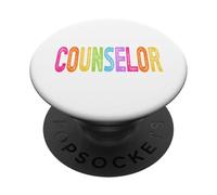 Regalo di apprezzamento del consulente scolastico per il primo giorno di scuola PopSockets PopGrip Adesivo