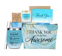 Regalo di apprezzamento per dipendenti, regalo di ringraziamento per donne, regalo di apprezzamento per leader, amico, collega, mentore, infermiera, capo, addio per Natale, compleanno, set di borse