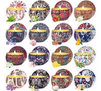 Regalo di Candele Profumate, 16 pezzi Candele Profumate con Cera Soia in Barattoli, 180 ore, Regalo Donna Candele per Alleviare lo Stress, Regalo di Compleanno per la Famiglia