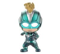 Regalo di Captain Marvel Masked Starforce Cosbaby 12" Hot Toys Bobble-Head Figur