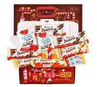 Regalo di Cioccolato, Confezione Regalo di Cioccolatini, Regalo Originale per Compleanni, Bambini e Coppie: Kinder Bueno, Hippo, Kinder Joy, Nutella B-Ready, Biscotti.