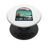 Regalo di Città del Capo Viaggio in Africa capitale del Sud Africa PopSockets PopGrip Adesivo