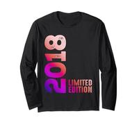Regalo di compleanno in edizione limitata 2018 Maglia a Manica