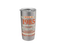 Regalo di compleanno nato nel 1985 in edizione limitata per uomini e donne Bicchiere termico in acciaio inox doppia parete
