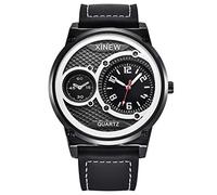 Regalo di compleanno Orologio da lavoro Orologi di Modo Orologio di Lusso degli uomini Orologio al Quarzo Uomini Uomini Famosi Orologio Da Uomo, Nero , misura unica