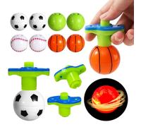 Regalo di compleanno per bambini, 8 pezzi, trottola per bambini, giroscopio a LED, con manici, può essere utilizzato come regalo per feste, pensierino, riempimento pinata, give aways, divertente