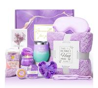 Regalo di compleanno per donne, set da 11 pezzi per vasca da bagno rilassante spa per la cura di sé, confezione regalo per lei, idee regalo per mamma, sorella, moglie, migliore amica, zia