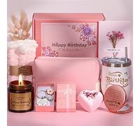Regalo di compleanno per donne, unico cesto regalo di buon compleanno per lei, pacchetto per la cura di sé femminile, regalo di compleanno per migliori amici, mamma, sorella, zia, idee regalo per la