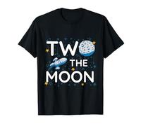 Regalo di Compleanno per Due Amanti di The Moon 2nd Planets Maglietta