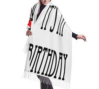 Regalo di compleanno per mia moglie, bianco Love Never Fails Corinthians citazioni Love is Patient Love nappels pashmina sciarpa scialle di seta, Xby04, Etichettalia unica