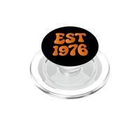 Regalo di compleanno retrò groovy Est 1976 PopSockets PopGrip per MagSafe