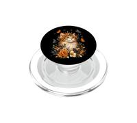 Regalo di design artistico con motivo gatto, simpatico PopSockets PopGrip per MagSafe