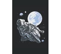 Regalo di design astronauta moto: Libro di spartiti 6x9 pollici con 120 pagine |Quaderno da astronauta in moto
