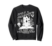 Regalo di design grafico di Halloween Haunted House It's A Scream! Felpa