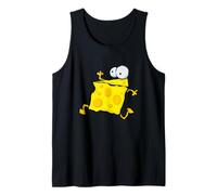 Regalo di Gioco di Parole Cibo Carino Formaggio Che Cola Canotta