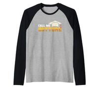 Regalo di Laurea per Uno Studente Medico Call Me Dottore Maglia con Maniche Raglan