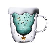 Regalo di Natale unico per donne, simpatiche tazze da caffè, bicchieri isolati a doppia parete per tè e latte, regali di Natale per mamma, sorelle, bambini, amanti, amici e familiari, 241 g