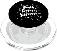 Regalo di recupero della chirurgia cardiaca per sopravvissuti a doppio bypass. PopSockets PopGrip per MagSafe