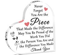 Regalo di ringraziamento Inspirational Desk Decor per ufficio collega pensionamento lasciare regali per donne uomini apprezzamento regalo per assistente sociale infermiera insegnante volontario