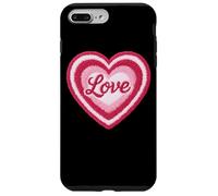 Regalo di San Valentino con simbolo romantico a forma di cuore Custodia per iPhone 7 Plus/8 Plus