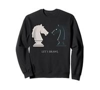 Regalo di Scacchi con Figura di Scacchi a Cavallo Uomini Donne Felpa