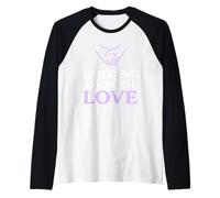Regalo di Supporto per Caregiver demenza di Alzheimer Maglia con Maniche Raglan