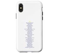 Regalo di tappe del Cammino di Santiago del Cammino di Custodia per iPhone X/XS