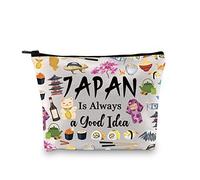 Regalo di viaggio a sorpresa in Giappone Regalo di vacanza Giappone Regalo di viaggio Giappone Il Giappone è sempre una buona idea Borsa da trucco con cerniera per gli amanti della cultura giapponese